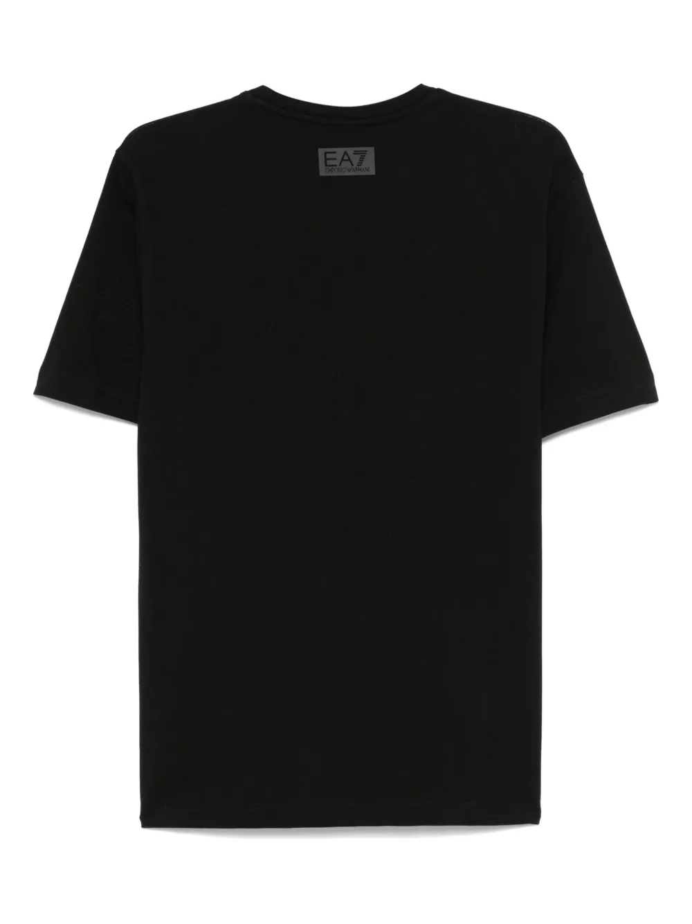 Ea7 Emporio Armani T-shirt met logo - Zwart
