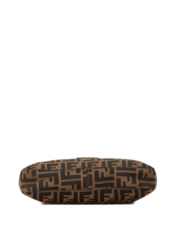 Fendi Pre-Owned 2010-2024 Zucca Canvas Shoulder Bag | Brown  display picture 2