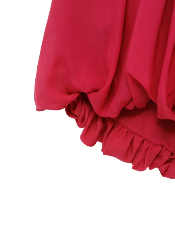 Chloé シルクショートパンツ | レッド | FARFETCH JP