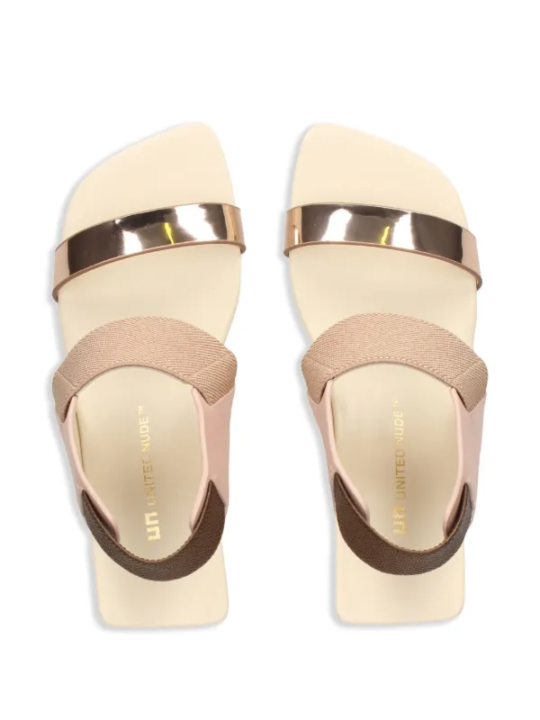 United Nude レザーサンダル | ニュートラル | FARFETCH JP