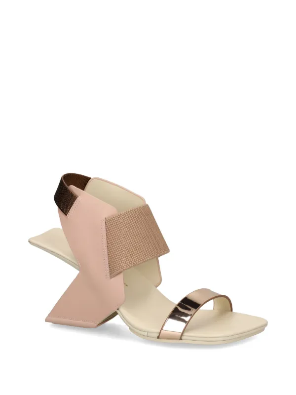 UNITED NUDEサンダル United Nude レザーサンダル | ニュートラル | FARFETCH JP
