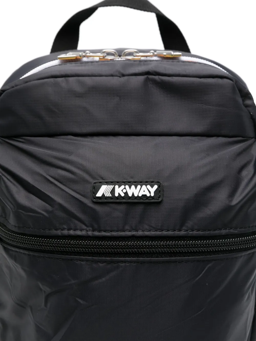 Shop K-way Small Laon Backpack In 黑色