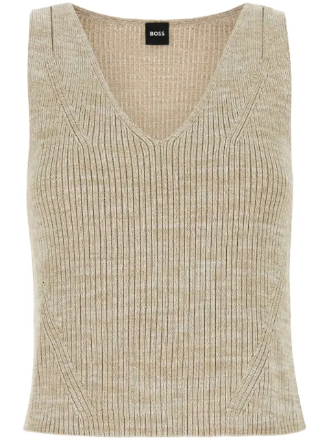 BOSS top con efecto melange