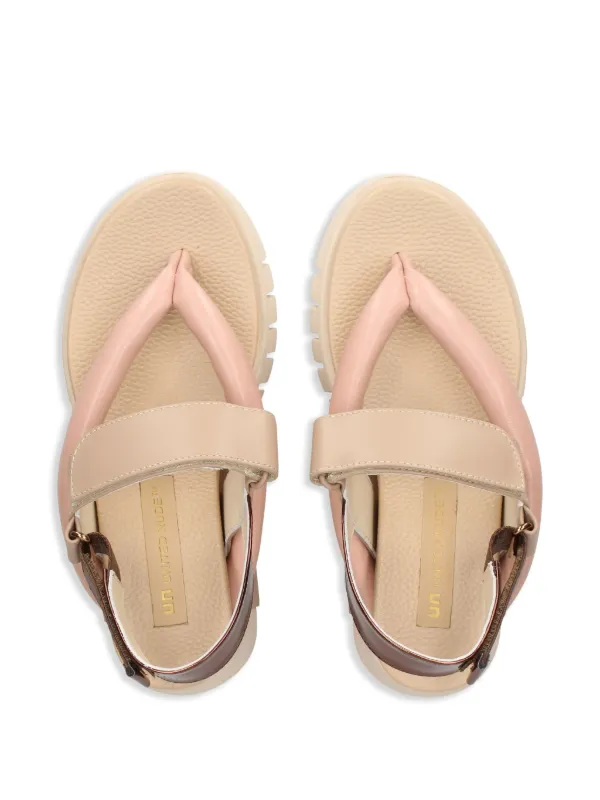 美品★UNITED NUDE DELTA TONG SANDAL United Nude 65mm Delta Tong Sandals | Black | FARFETCH