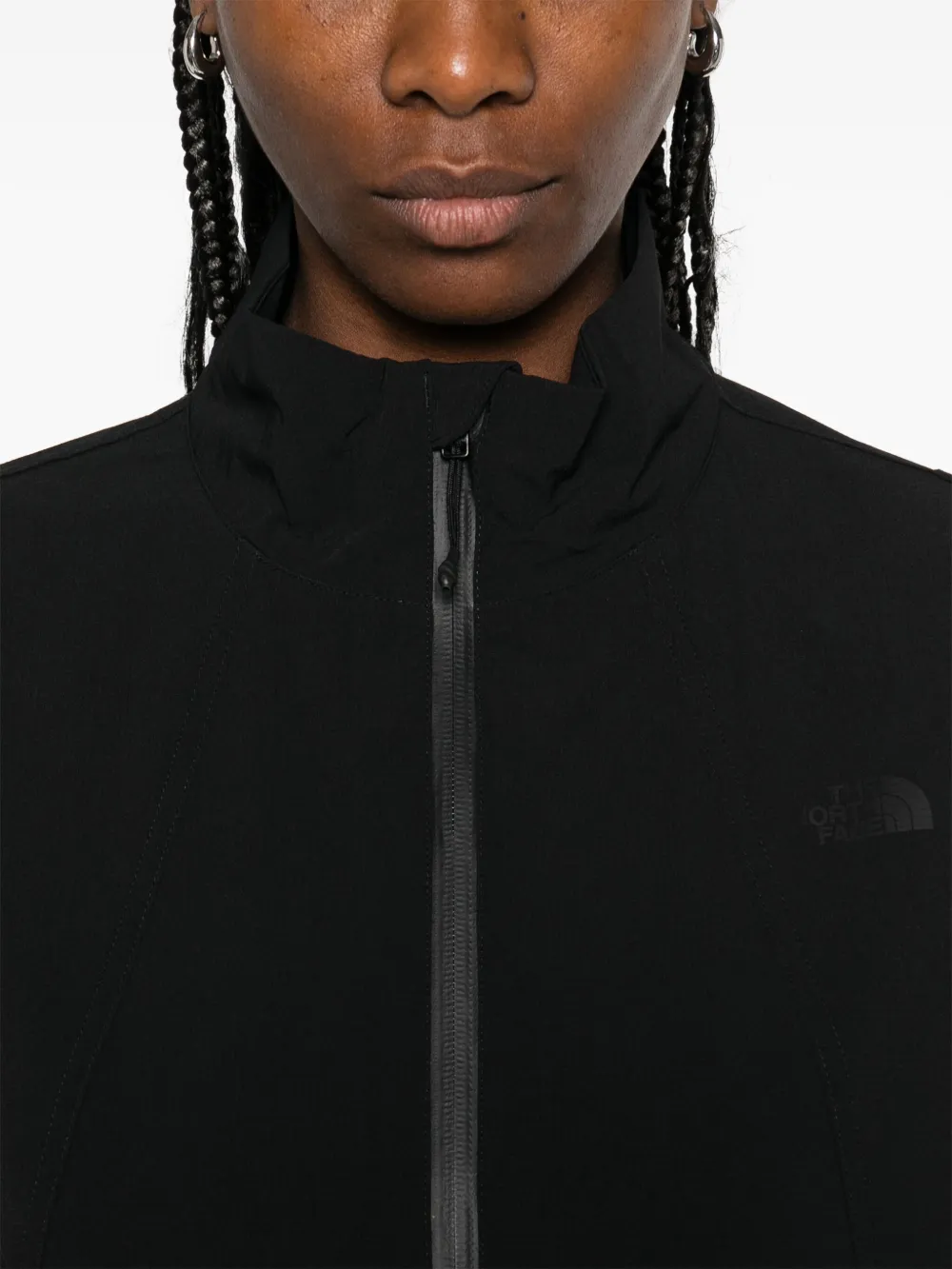 Shop The North Face North Dome Wind Jacket In Black
