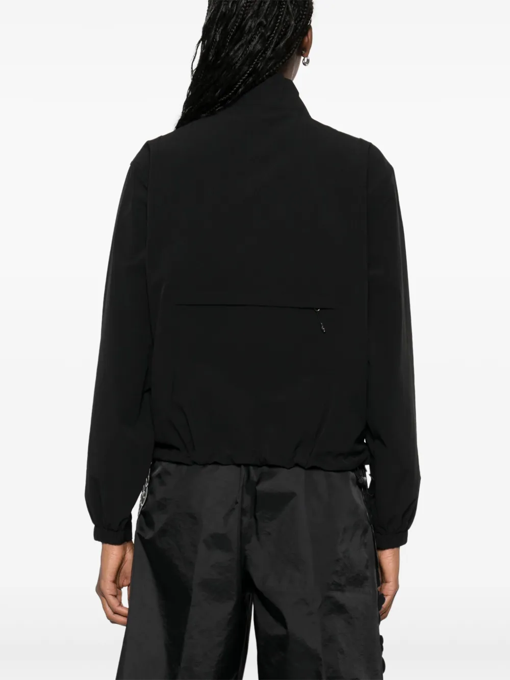 Shop The North Face North Dome Wind Jacket In Black