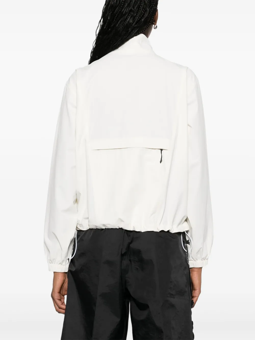 Shop The North Face North Dome Wind Jacket In White