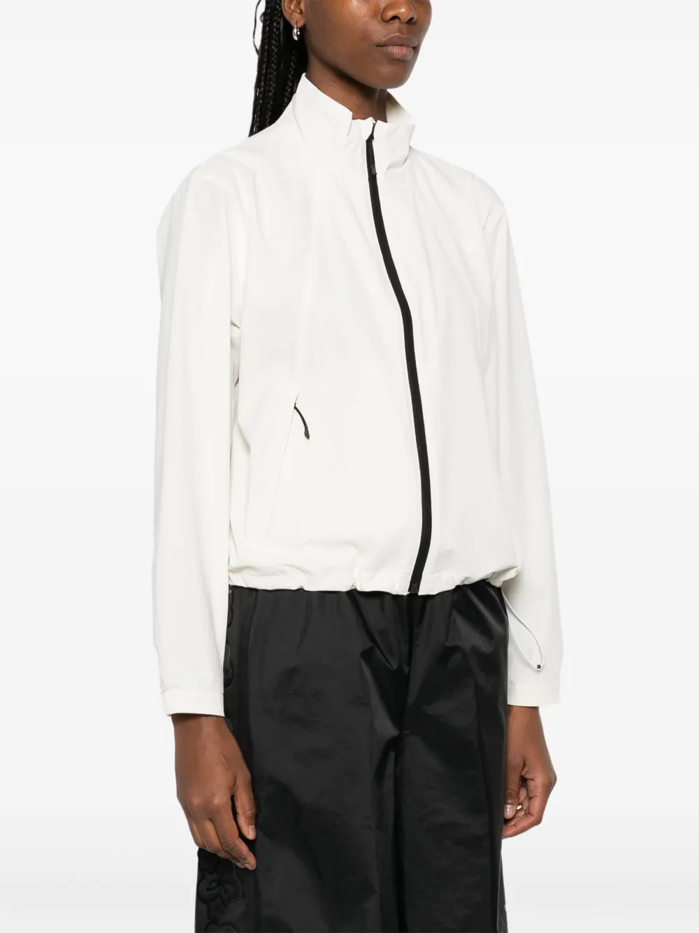 Shop The North Face North Dome Wind Jacket In White