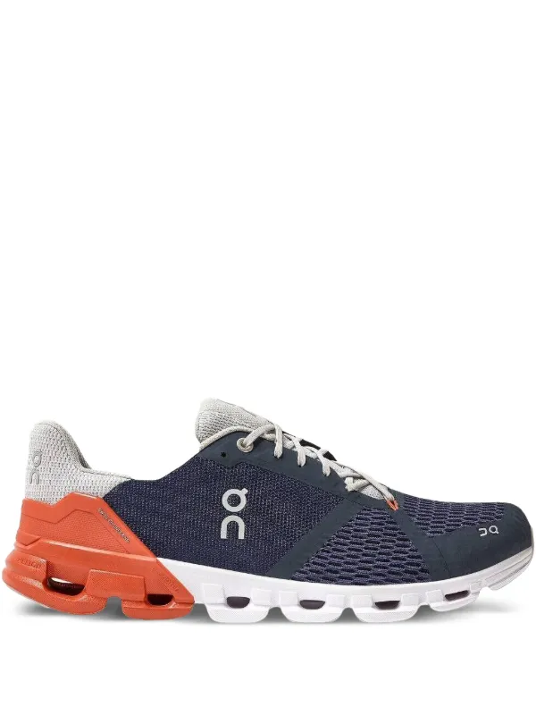 On Running Cloudflyer Mens 10.5 Navy Orange CloudTec Running Shoes Sneakers On Running - Men main image 3
