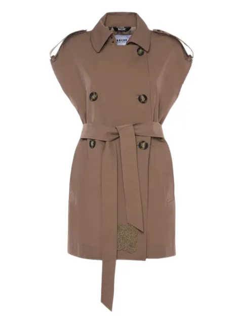 Bazar Deluxe sleeveless trench coat