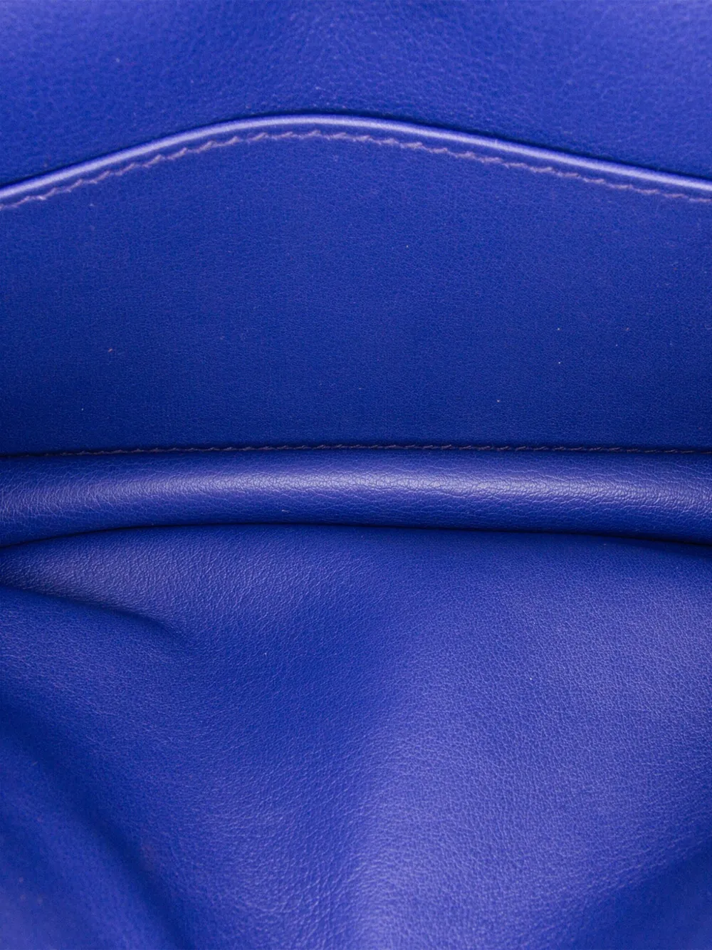 Pre-owned Hermes 2017 Mini Swift Constance 18 Crossbody Bag In Blue