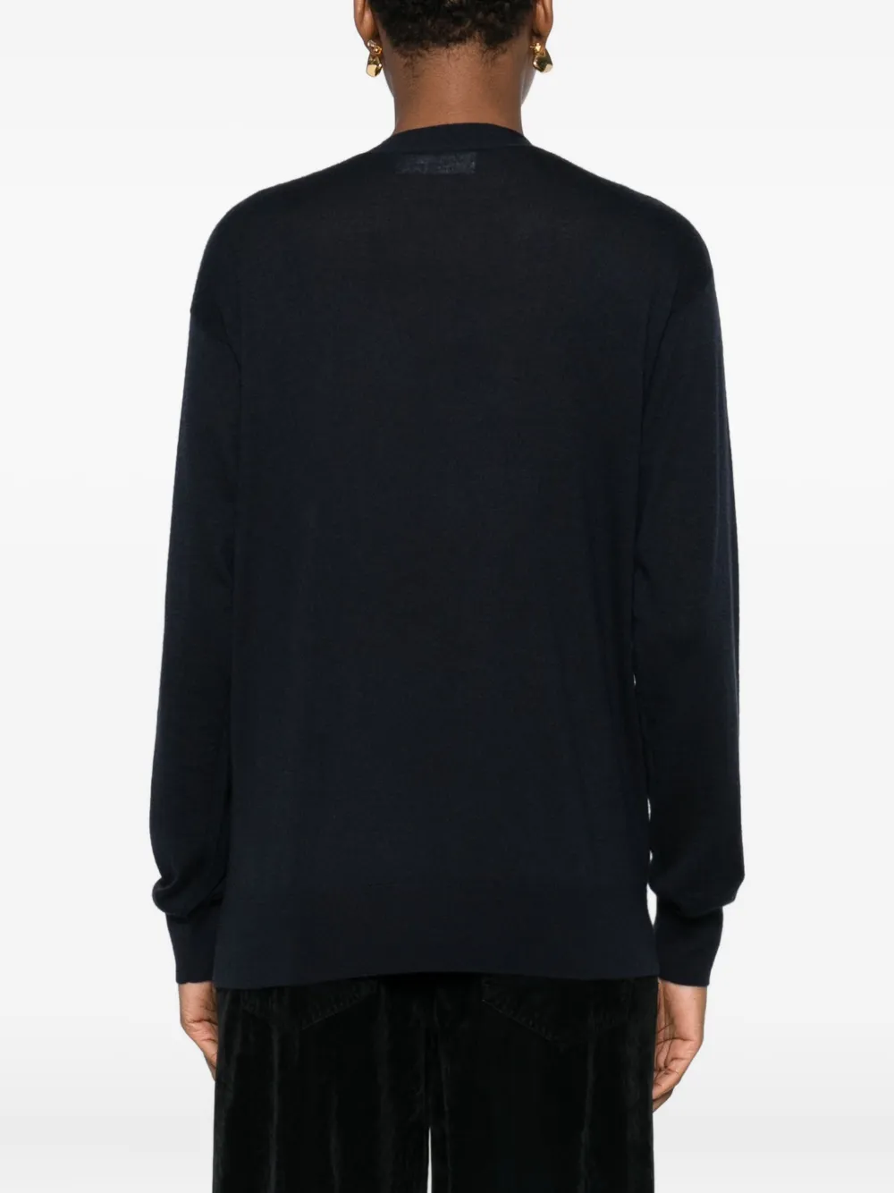 Lisa Yang Kasjmier vest Blauw