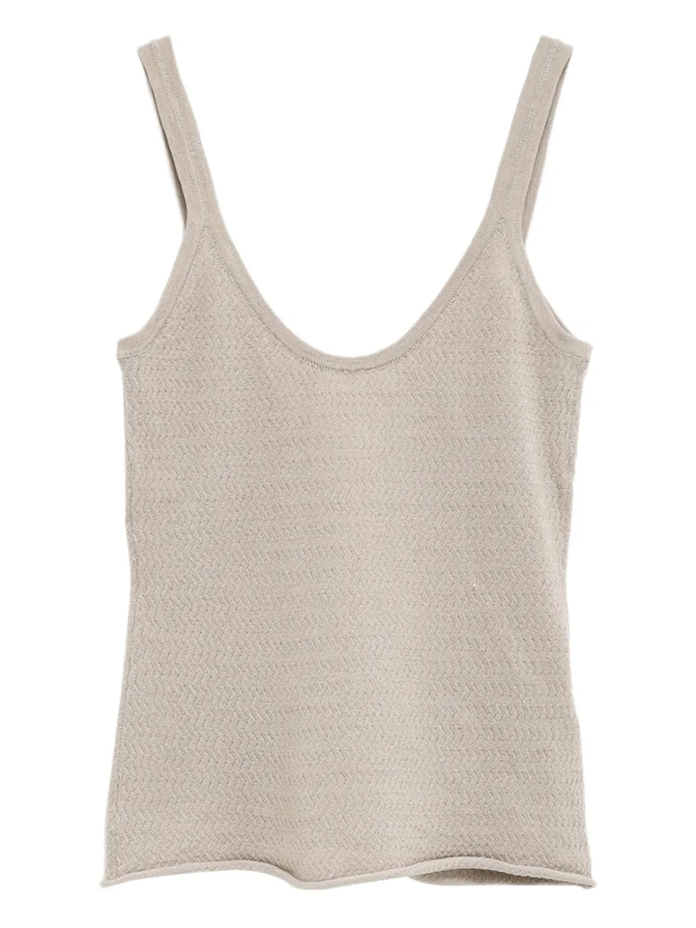 Lauren Manoogian Cropped Top In 中性色