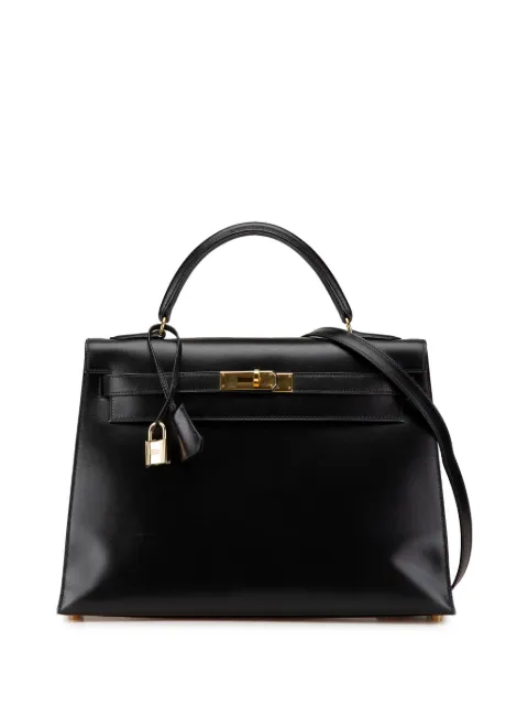 Hermès Pre-Owned 1997 Box Calf Kelly Sellier 32 satchel