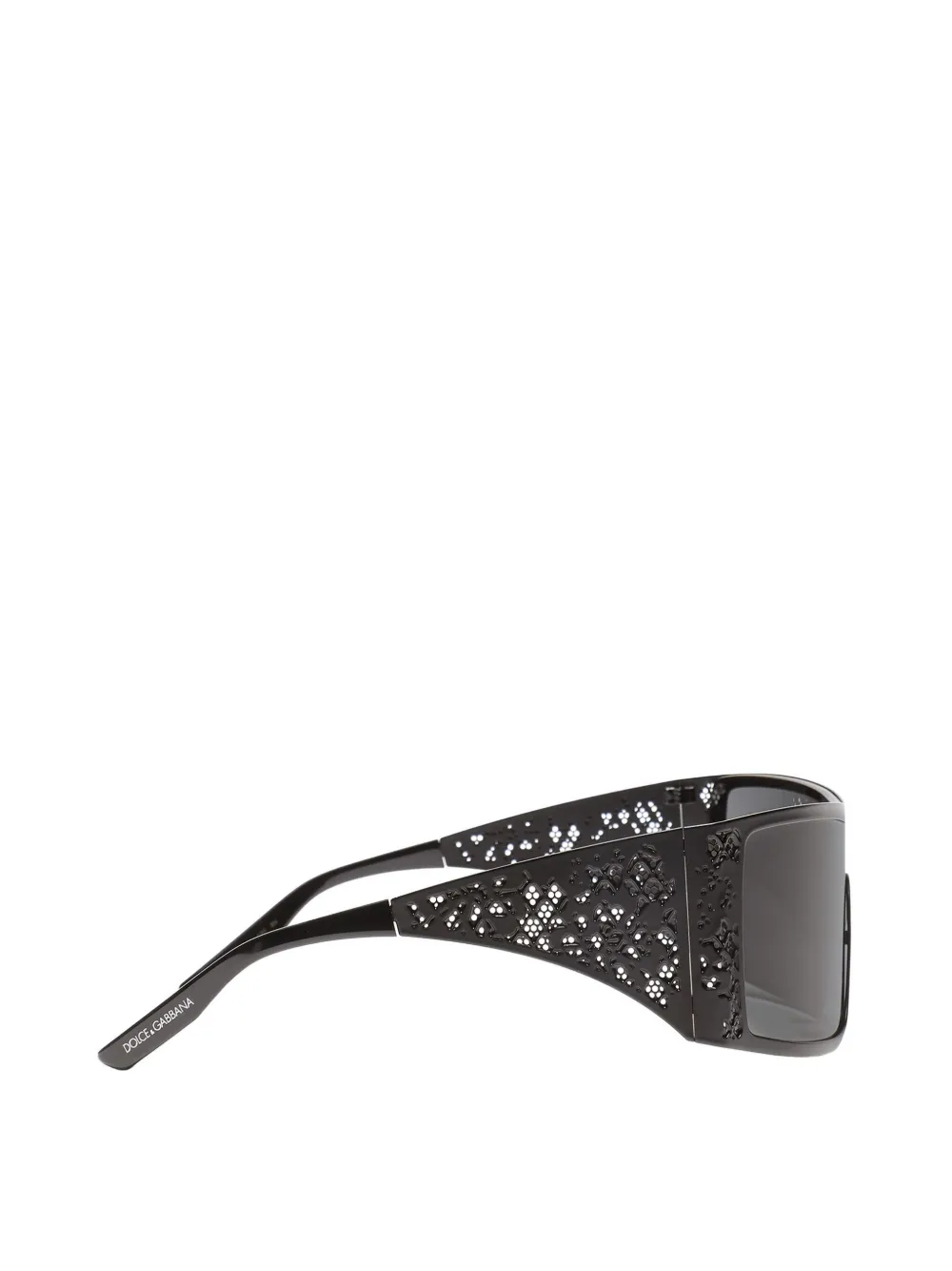 Dolce & Gabbana Eyewear DG Lace zonnebril Zwart