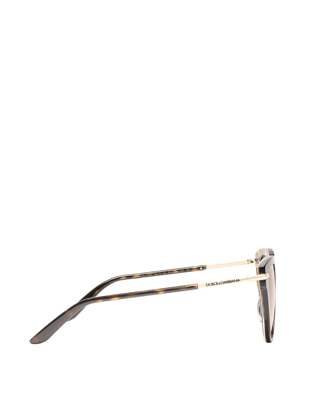 Dolce & Gabbana Eyewear DNA zonnebril Zwart