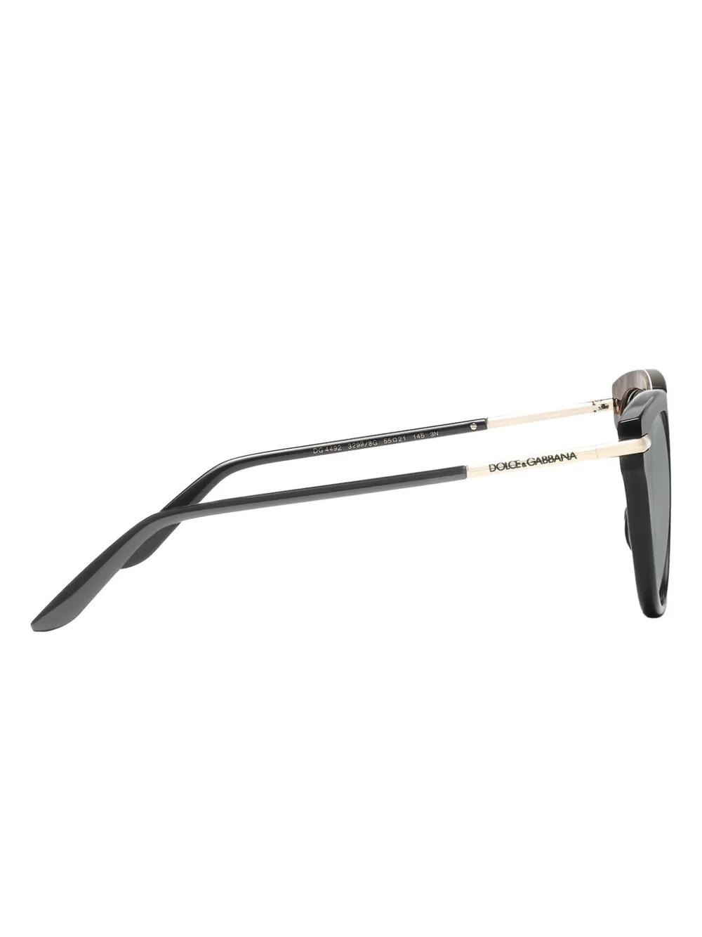 Dolce & Gabbana Eyewear DNA zonnebril Zwart