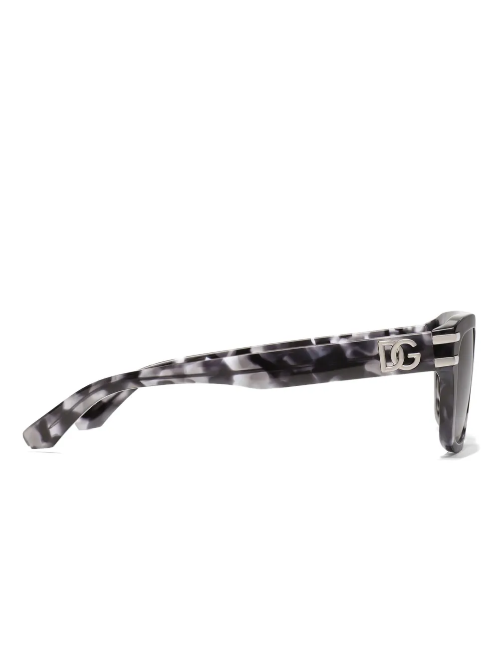 Dolce & Gabbana Eyewear DG Griffe zonnebril Zwart