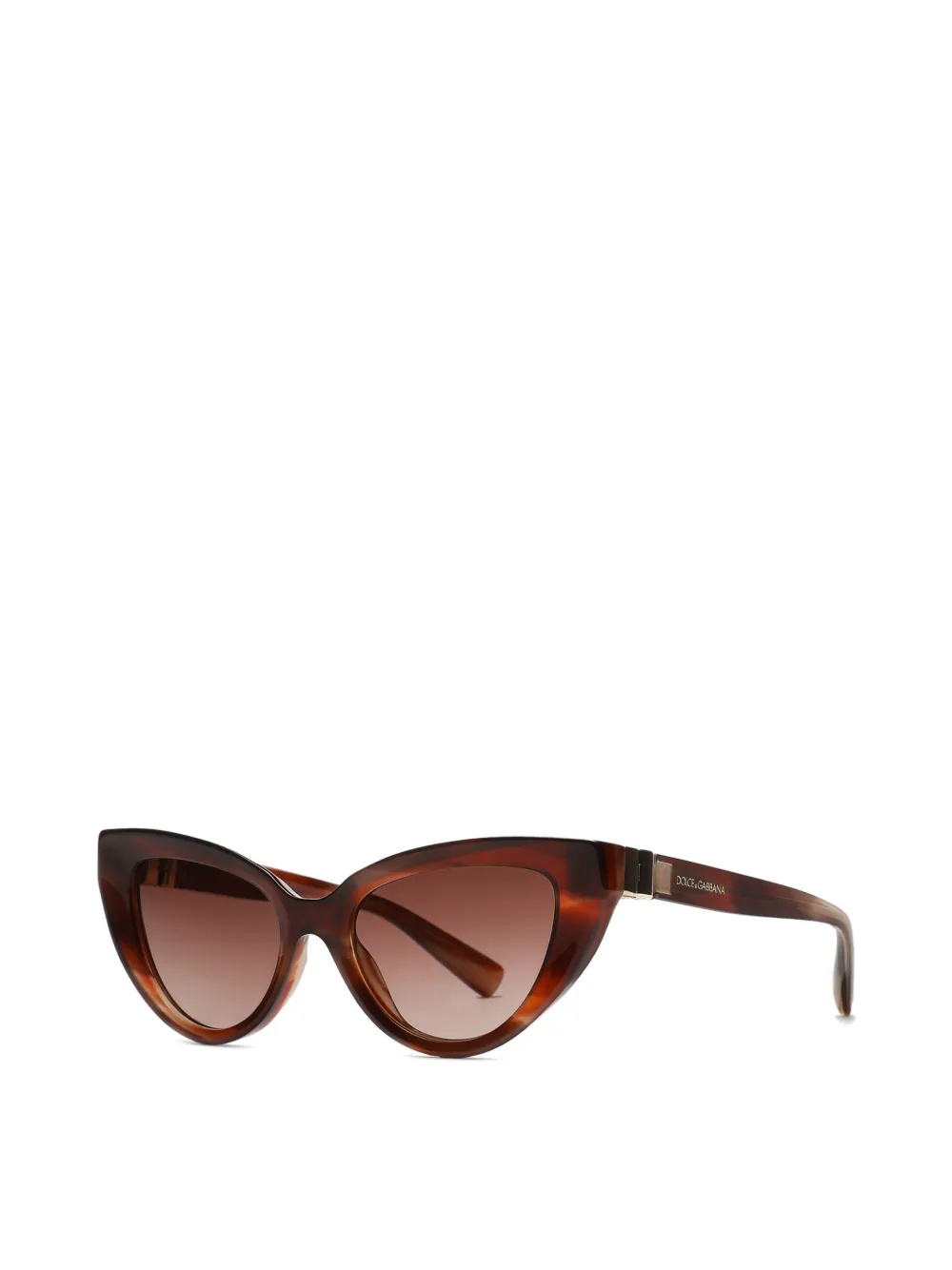 Dolce & Gabbana Eyewear DG Hinge zonnebril Bruin