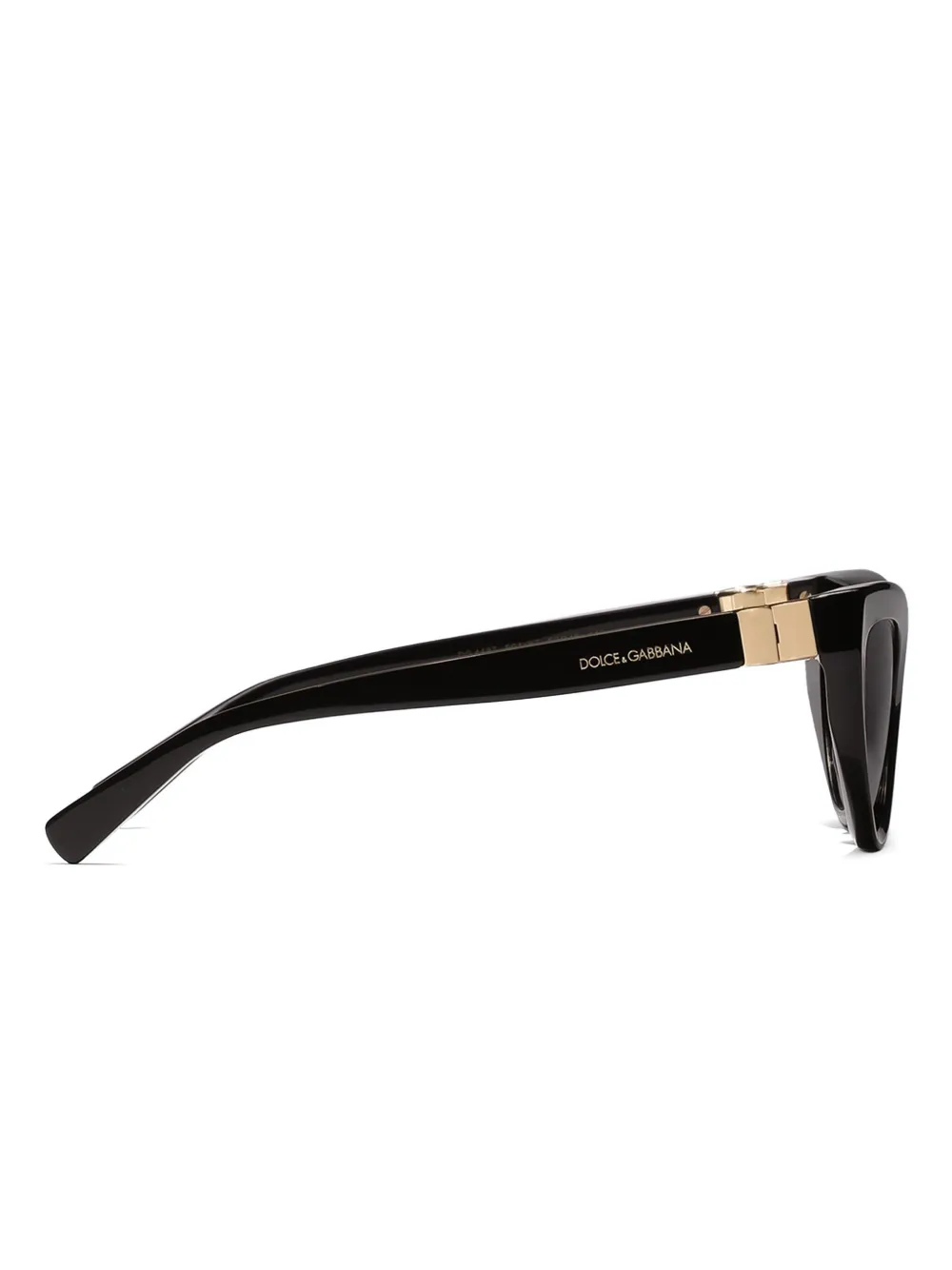 Dolce & Gabbana Eyewear DG Hinge zonnebril Zwart