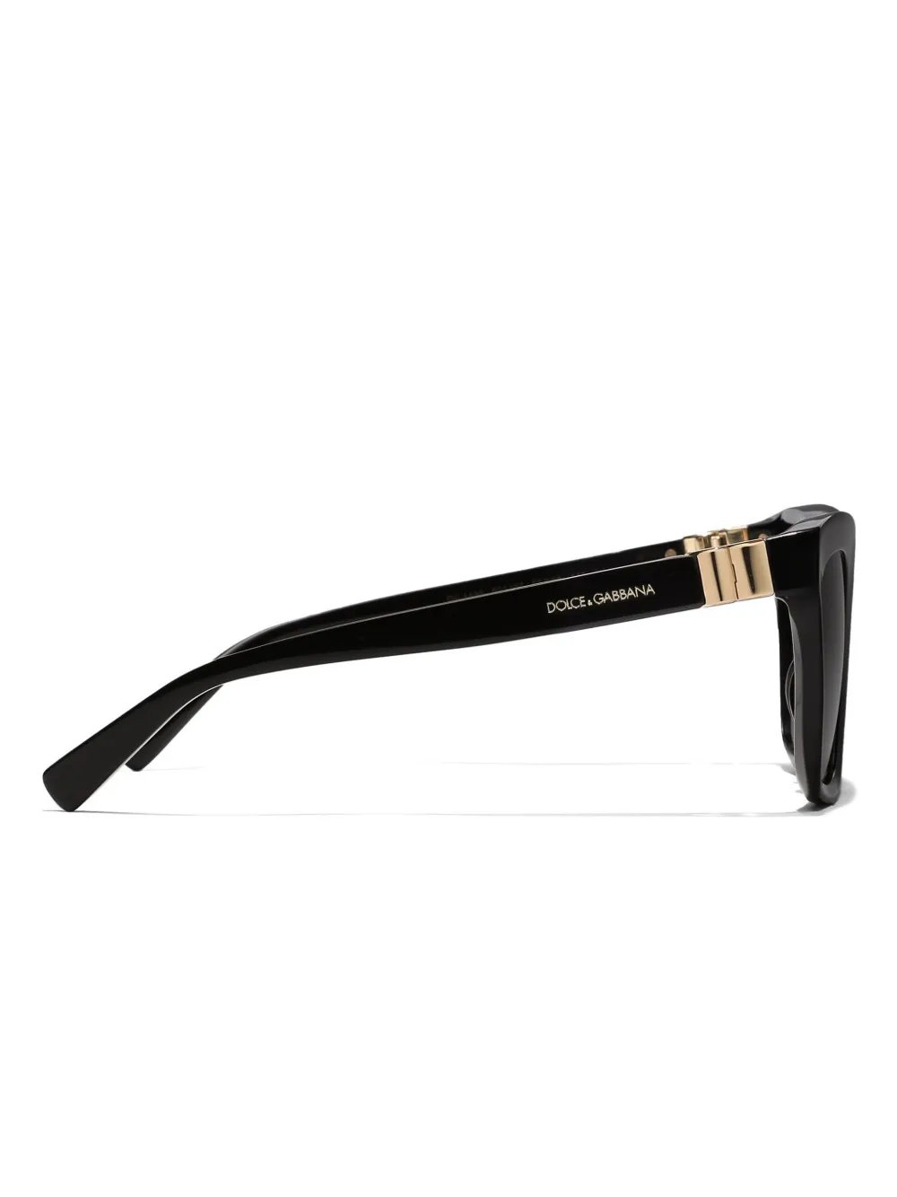 Dolce & Gabbana Eyewear DG Hinge zonnebril Zwart