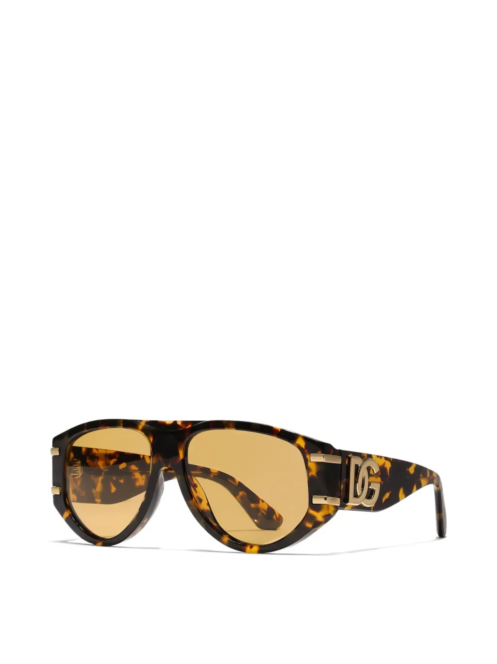 Dolce & Gabbana Eyewear DG Griffe zonnebril Geel