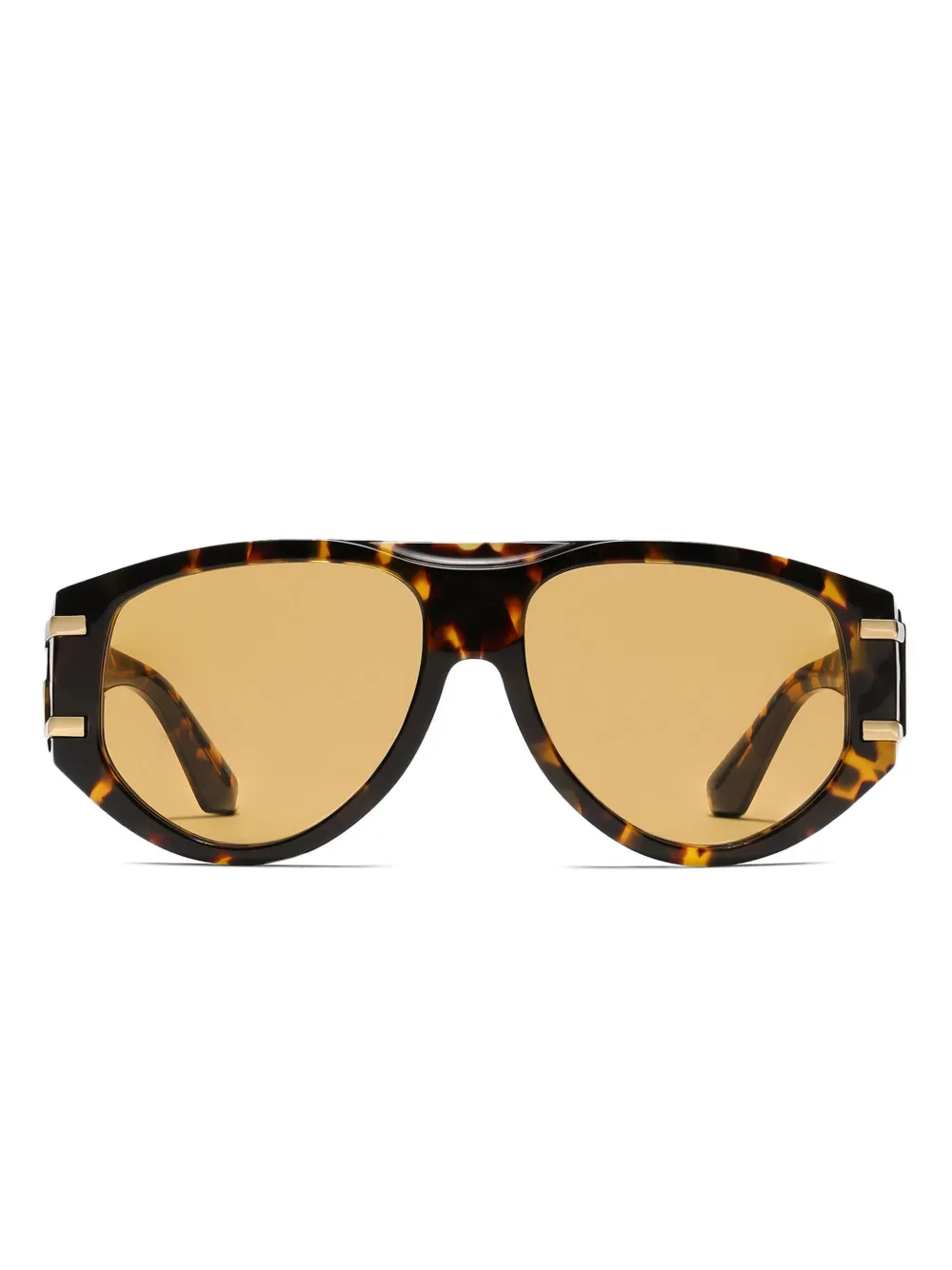 Dolce & Gabbana Eyewear DG Griffe サングラス - イエロー Dolce & Gabbana Eyewear DG Griffe サングラス - イエロー