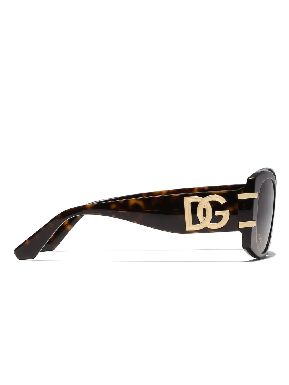 Dolce & Gabbana Eyewear DG Griffe zonnebril Bruin