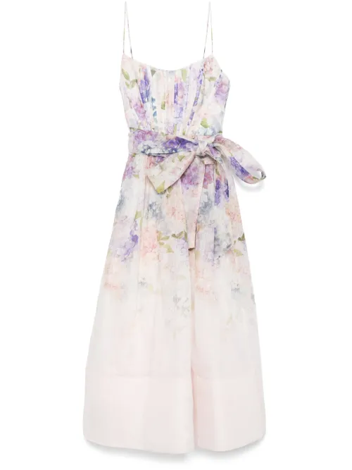 Robe mi-longue Dawning - ZIMMERMANN - Modalova