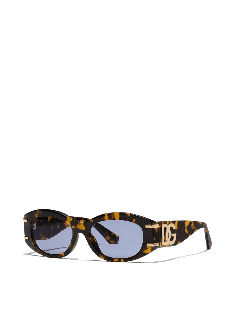 Dolce & Gabbana Eyewear DG Griffe zonnebril Geel