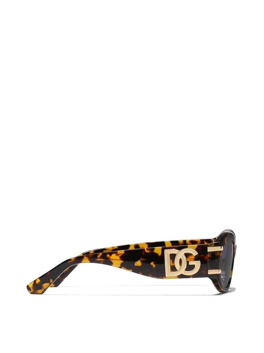 Dolce & Gabbana Eyewear DG Griffe zonnebril Geel