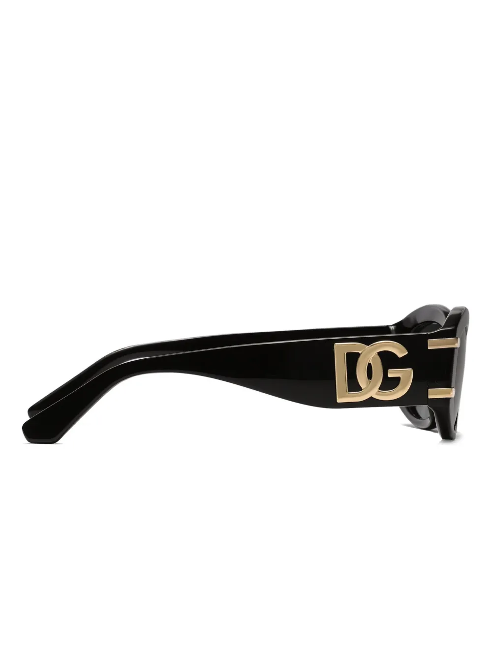 Dolce & Gabbana Eyewear DG Griffe zonnebril Zwart