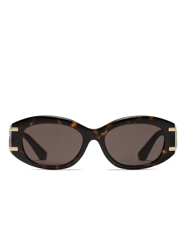 サングラス　ドルチェ＆ガッバーナ 　DG ブランドサングラスブラウン ケース付き Dolce & Gabbana Eyewear DG Griffe サングラス | ブラウン | FARFETCH JP