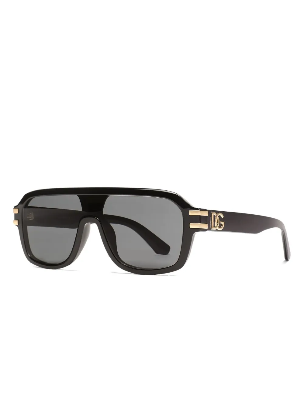 Dolce & Gabbana Eyewear DG Griffe zonnebril Zwart