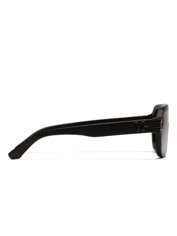 Dolce & Gabbana Eyewear DG Griffe Sunglasses | Black | FARFETCH