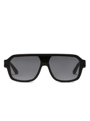 Dolce & Gabbana Eyewear DNA pilot-frame Sunglasses | Black