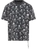 Mastermind World skull-print T-shirt - Black