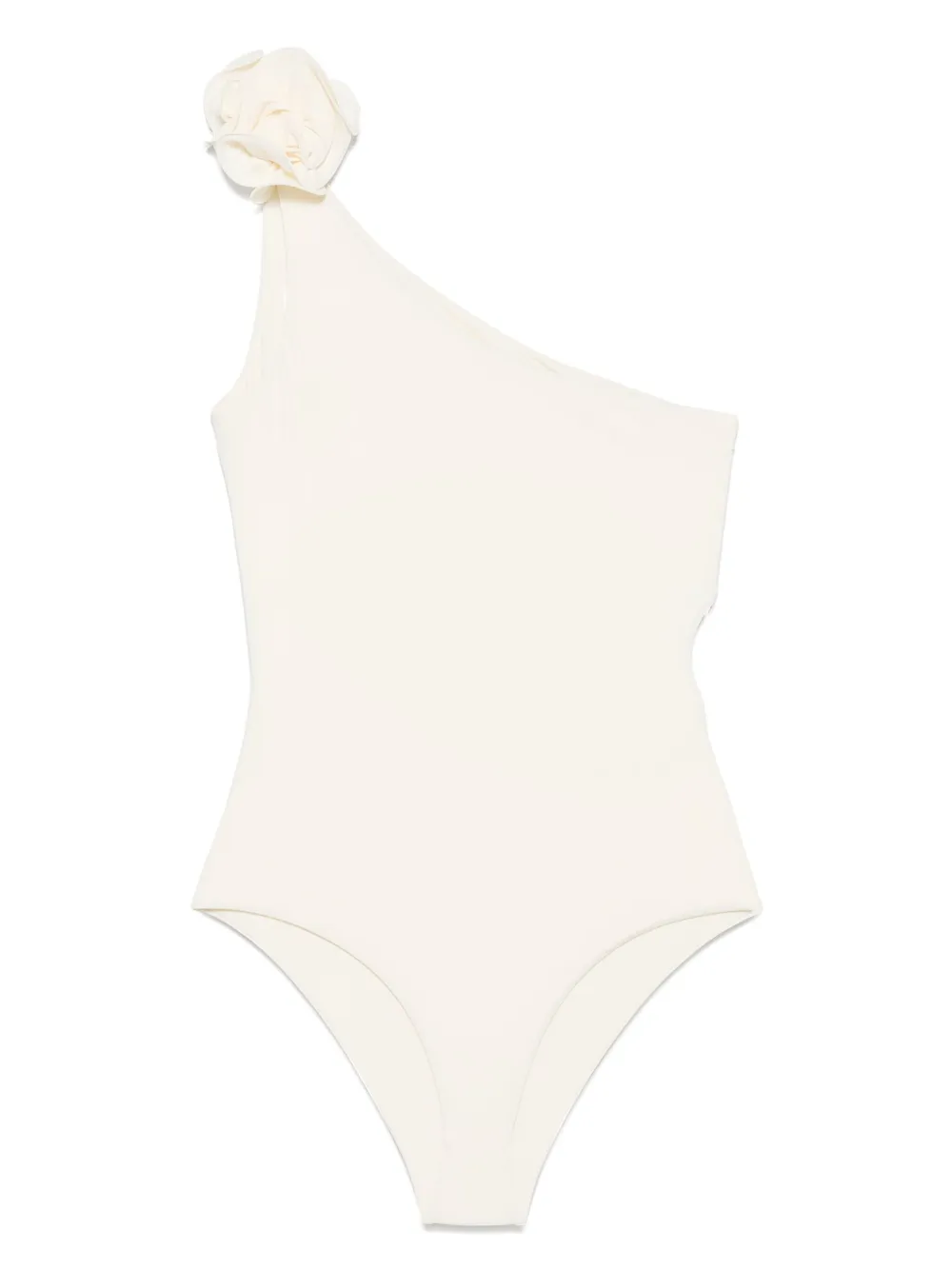 cut-out one-shoulder swimsuit