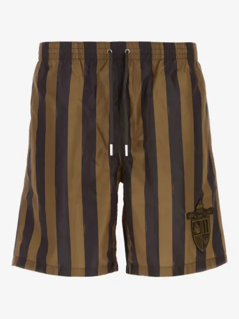 FENDI printed swim shorts