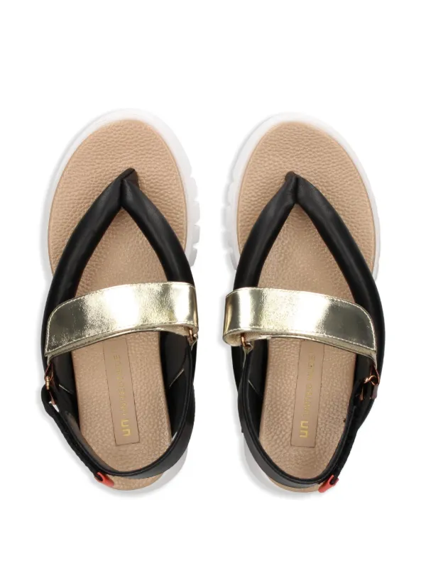 United Nude 65mm Delta Tong Sandals | Black | FARFETCH