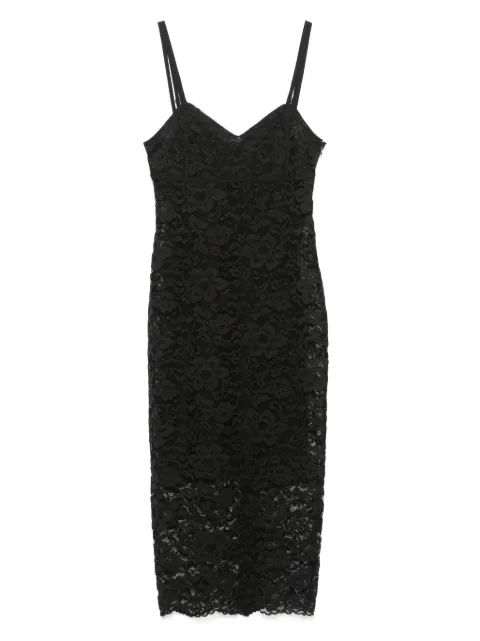 Blugirl vestido midi con encaje
