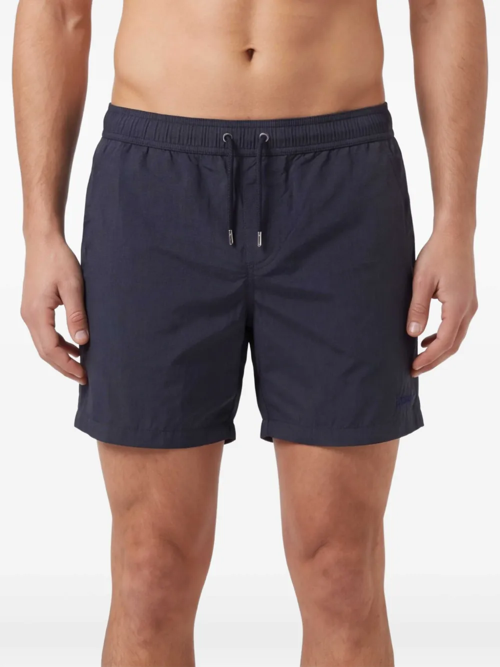 Herno Geplooide zwembroek Blauw