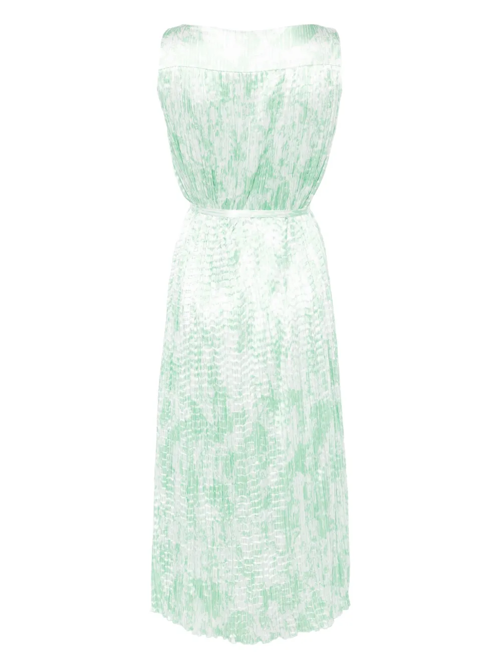 BOSS Midi-jurk met ceintuur - Groen