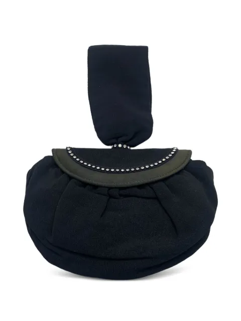 Jennifer Gibson Jewellery 1940s Crepe & Crystal tote bag