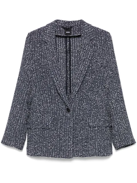BOSS bouclé blazer