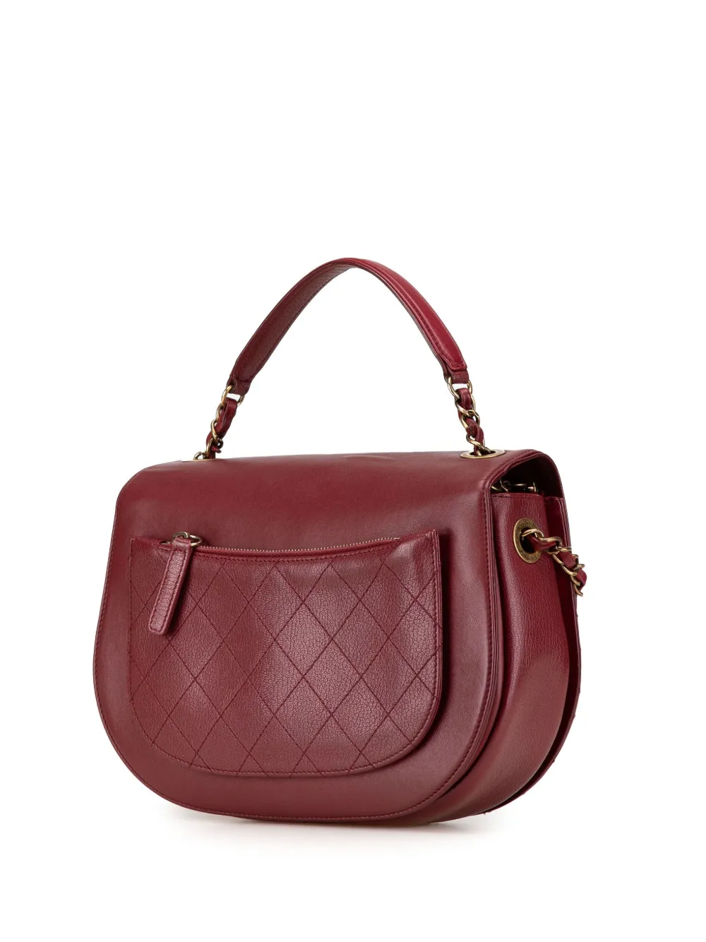 CHANEL Pre-Owned 2017-2018 Medium Calfskin Coco Curve Flap satchel | Pre-Owned | Image 2