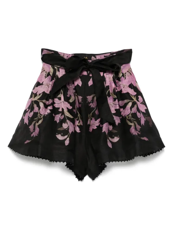 ショートパンツ Zimmermann Dawning Shorts ZIMMERMANN Dawning ショートパンツ | ブラック | FARFETCH JP
