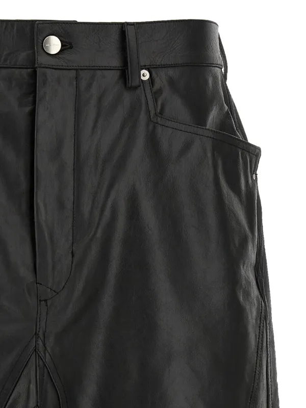 Rick Owens Slivered スカート | ブラック | FARFETCH JP