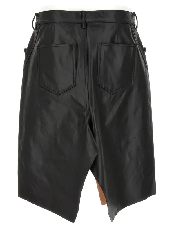 Rick Owens Slivered スカート | ブラック | FARFETCH JP