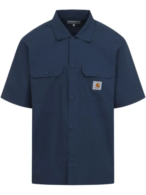Carhartt WIP logo-patch shirt